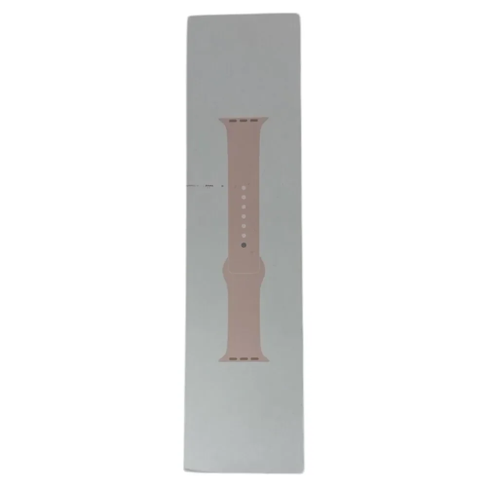 Apple Watch Sport Band Pink Sand 40MM Watch SE 40mm Silicone S/M and M/L